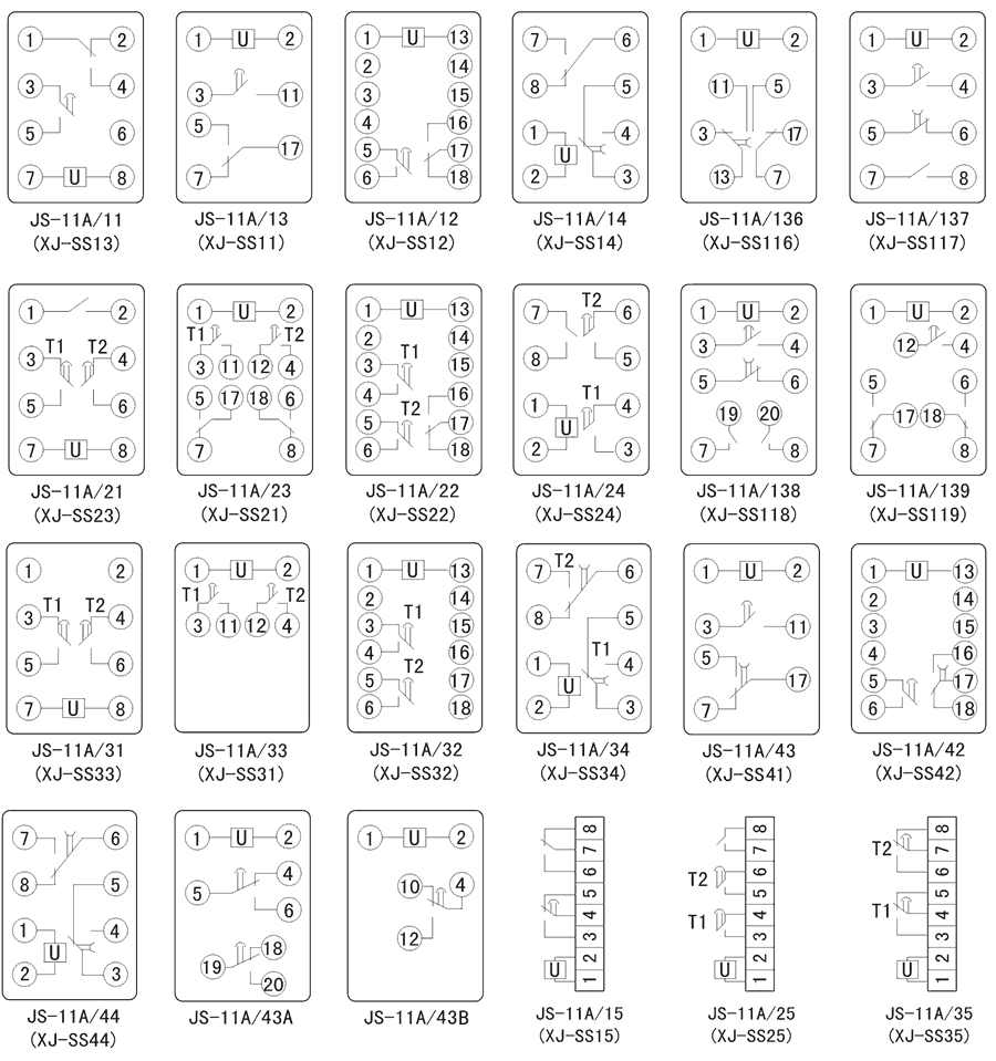 JS-11A/42内部接线图
